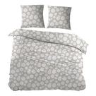 Sleepnight dekbedovertrek percale Framboises beige