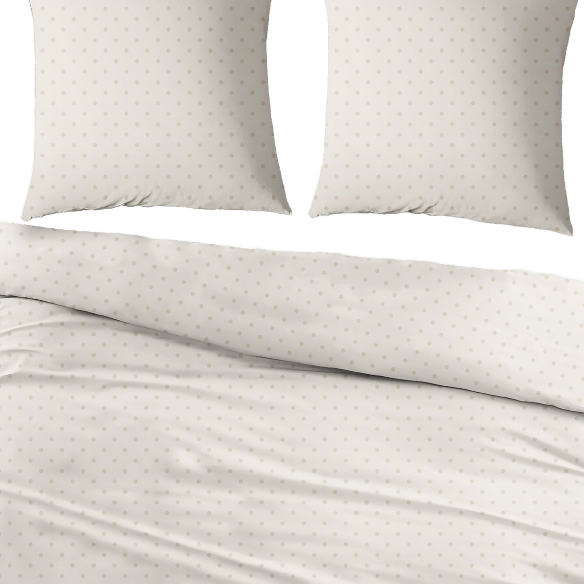 Sleepnight dekbedovertrek percale Noisettes ivoire