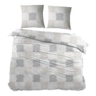 Sleepnight dekbedovertrek percale Oranges taupe gris