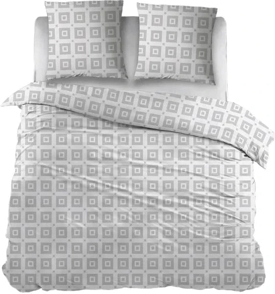 Sleepnight Lakenset Flanel Ilse Grijs