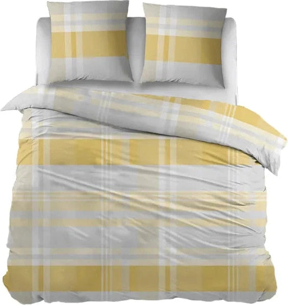 Sleepnight Lakenset Flanel Ineke Geel