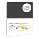 Sleepnight kussensloop flanel antraciet