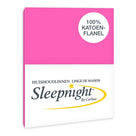 Sleepnight kussensloop flanel Fuchsia