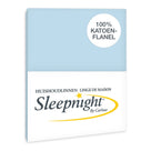 Sleepnight kussensloop flanel Hemelsblauw