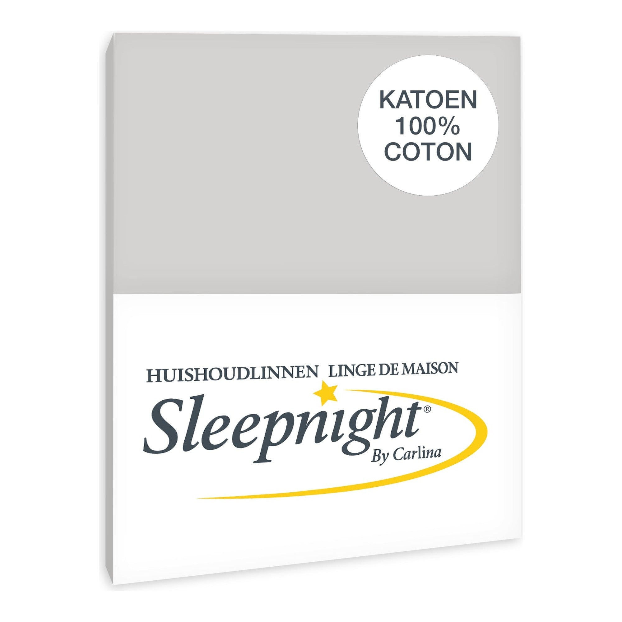 Sleepnight kussensloop katoen grijs