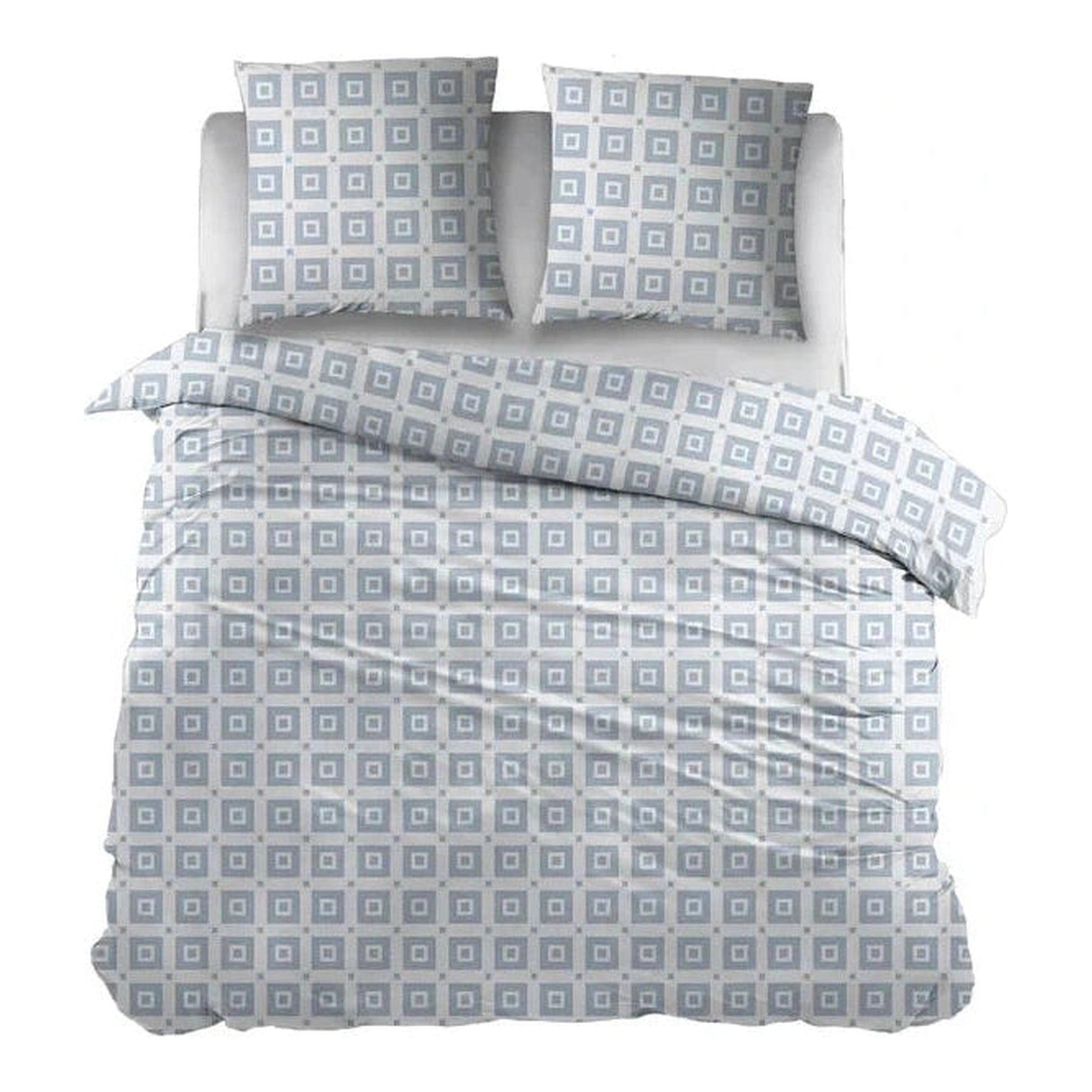 Sleepnight Lakenset flanel Ilse blauw