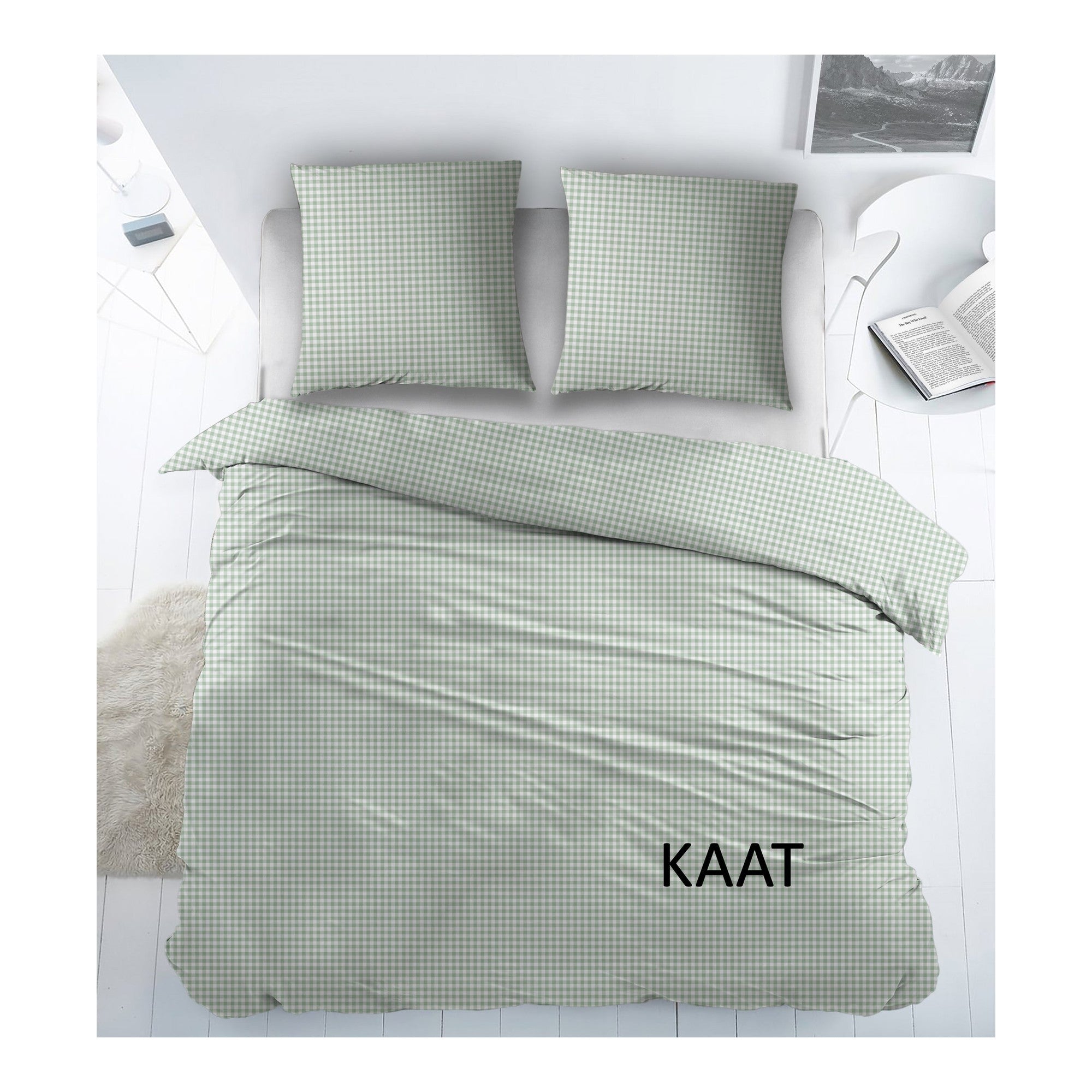 Sleepnight Lakenset katoen Kaat, groen