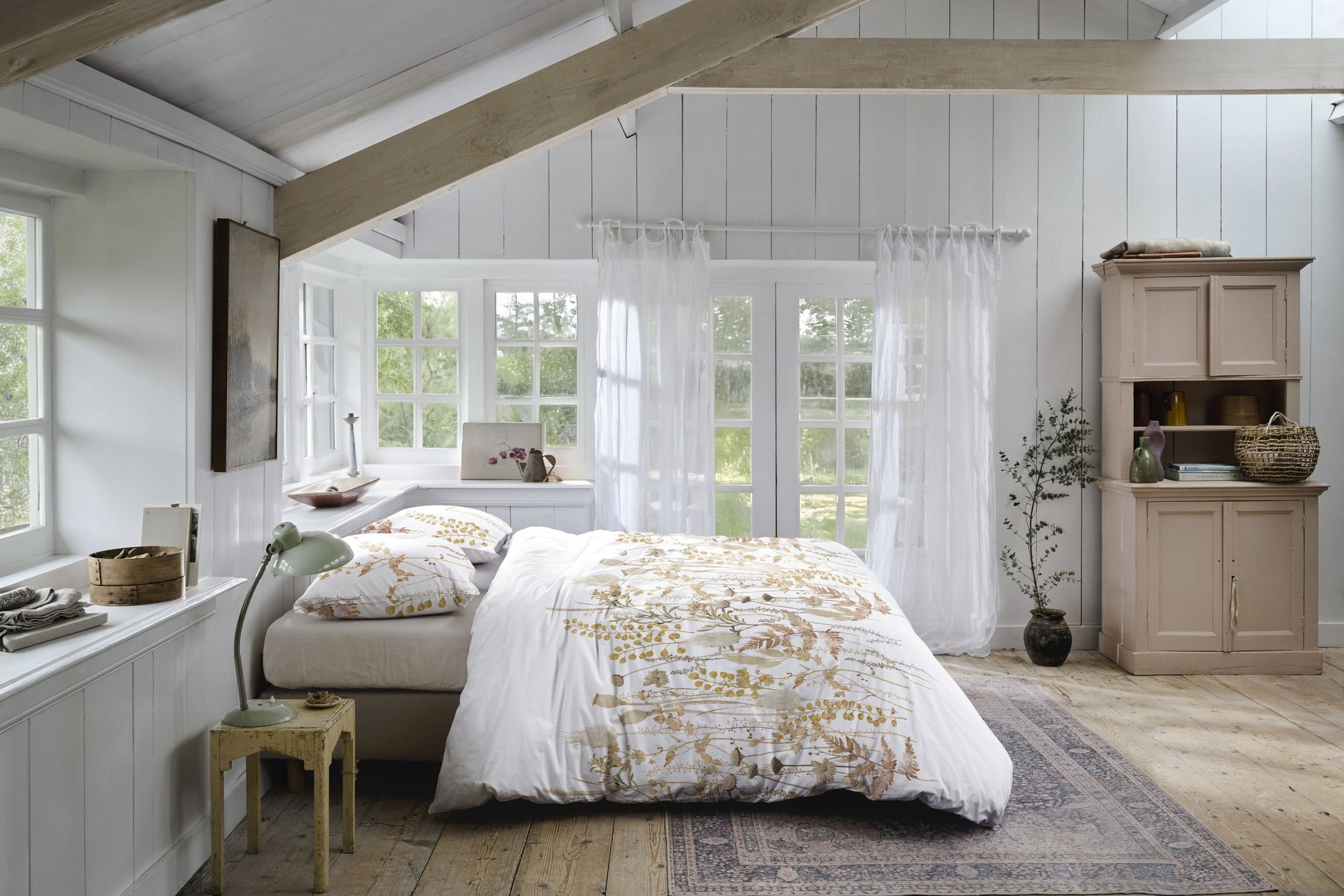 Ariadne at Home Dekbedovertrek Katoen Springtime - Zand