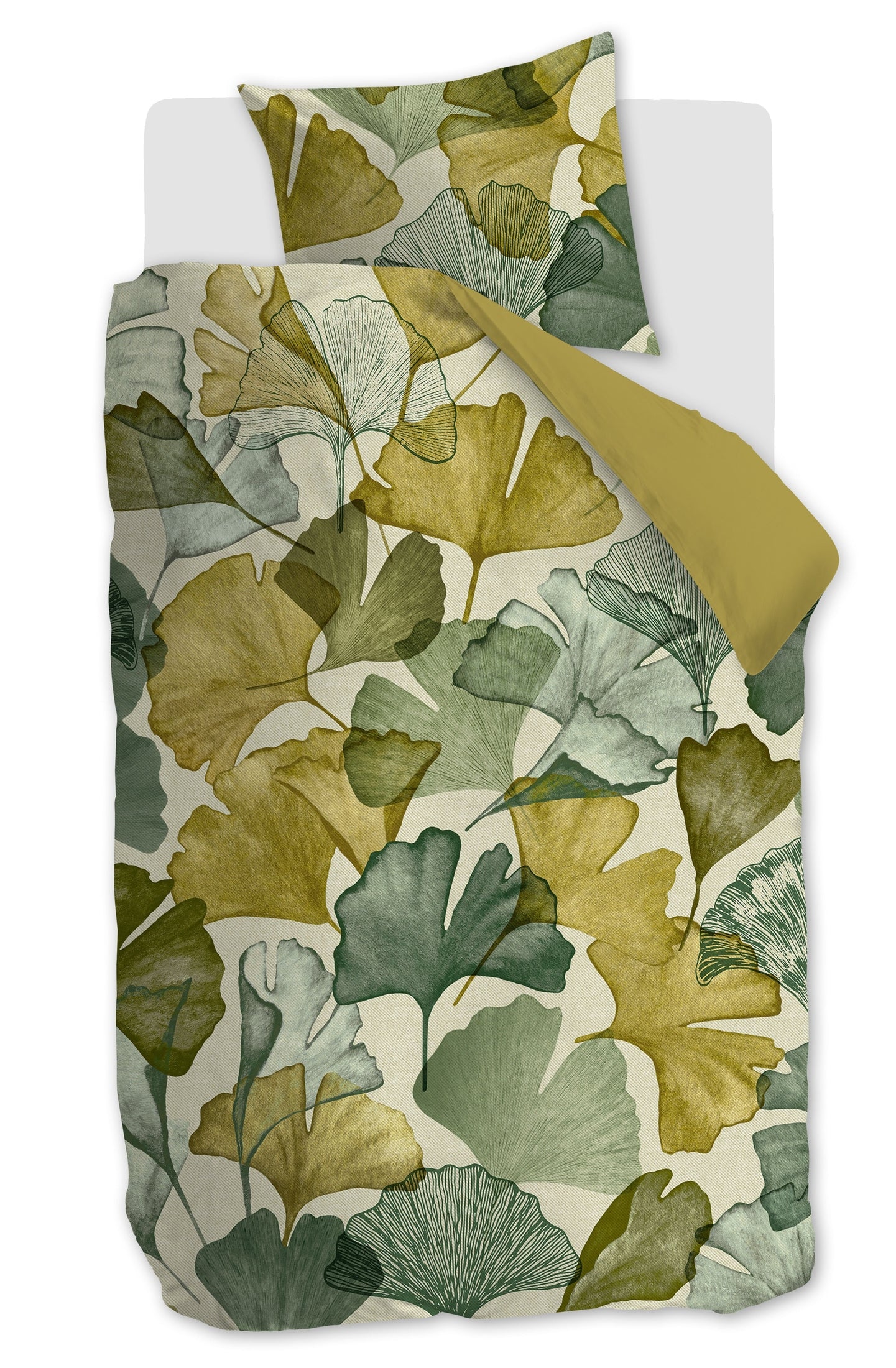 Beddinghouse Dekbedovertrek Katoen Suma - Groen