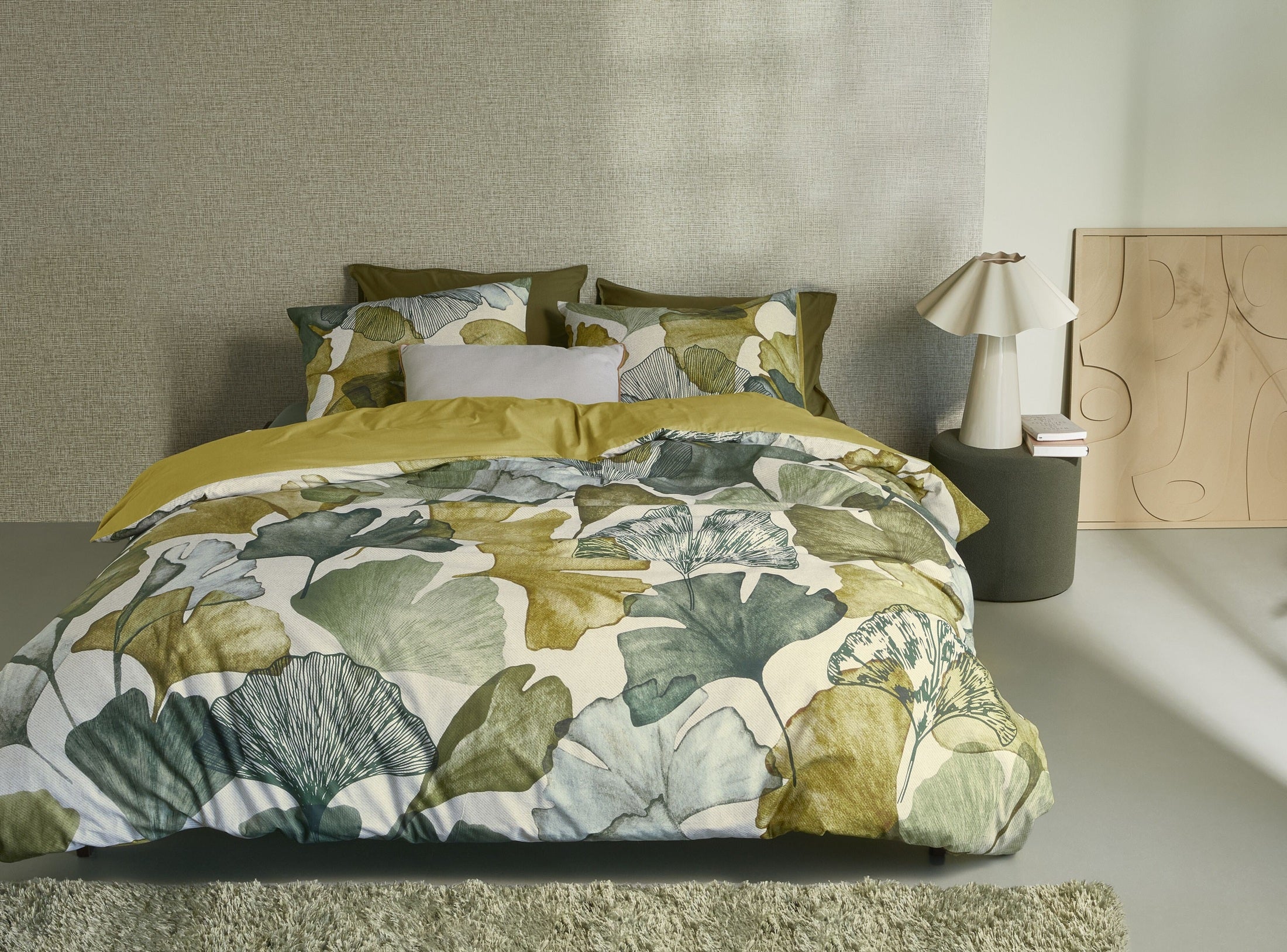 Beddinghouse Dekbedovertrek Katoen Suma - Groen