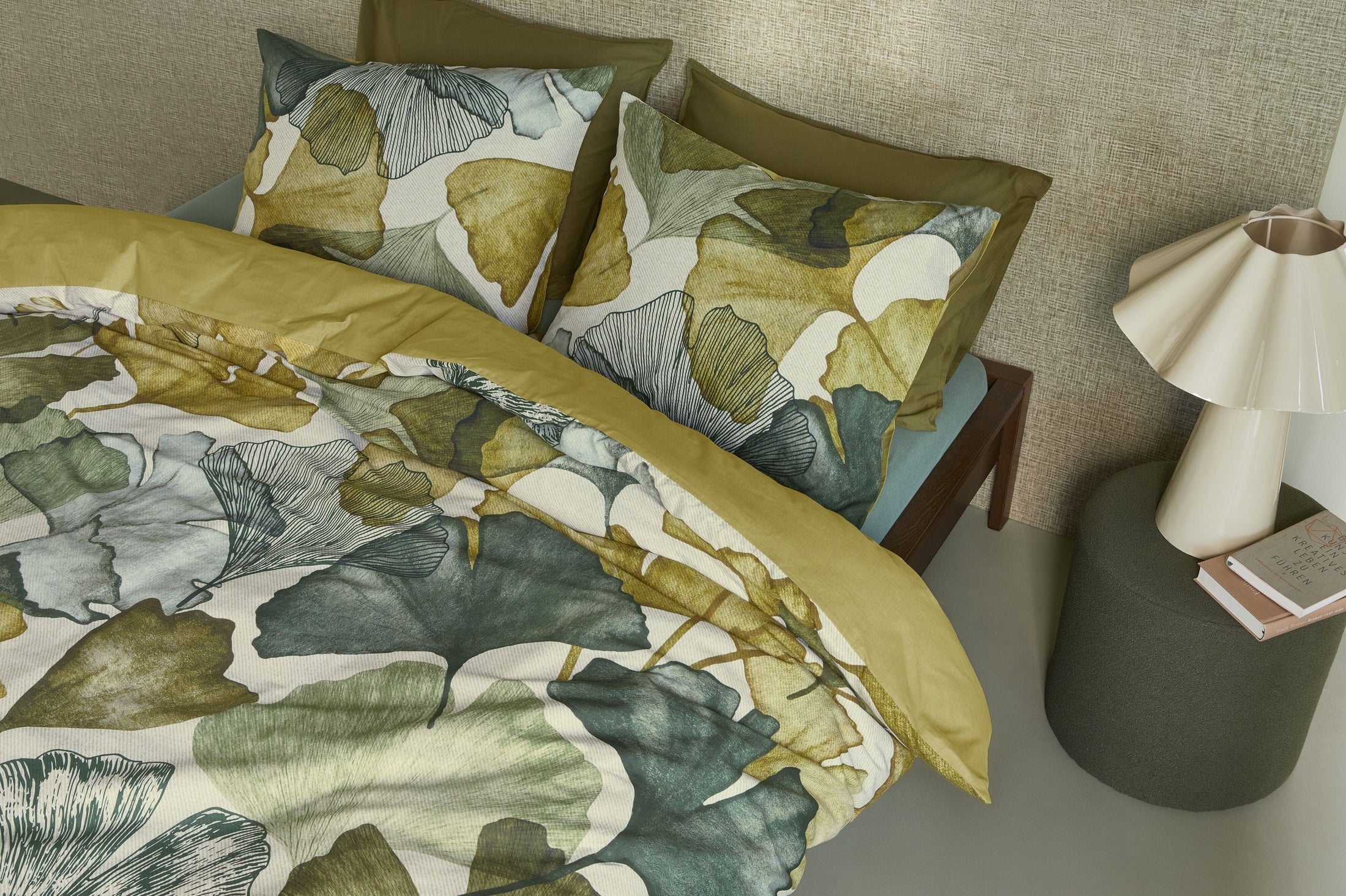 Beddinghouse Dekbedovertrek Katoen Suma - Groen