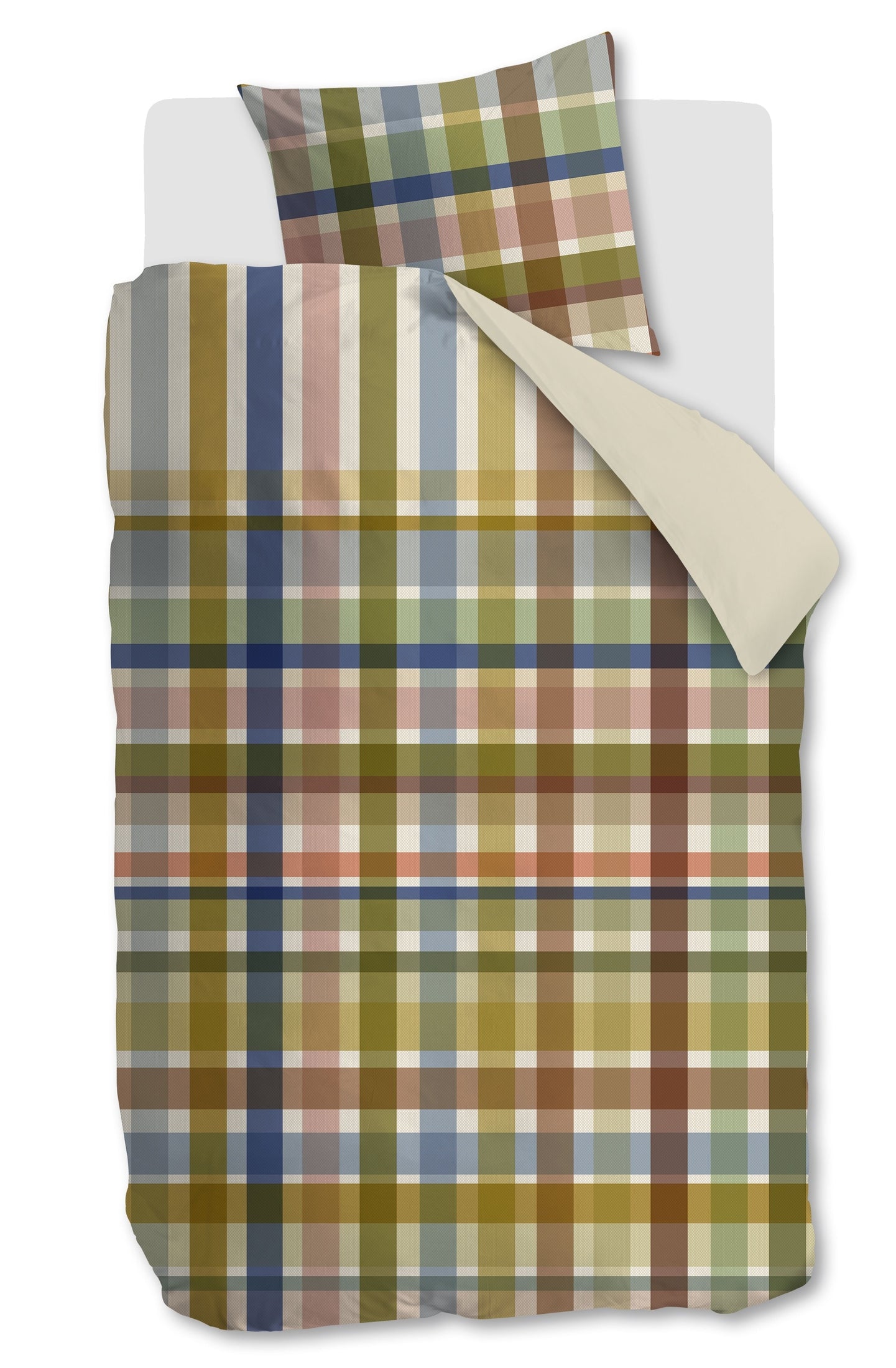 Beddinghouse Dekbedovertrek Katoen Taim - Multi