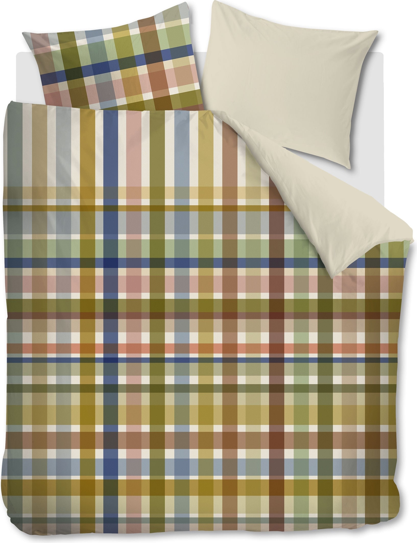 Beddinghouse Dekbedovertrek Katoen Taim - Multi