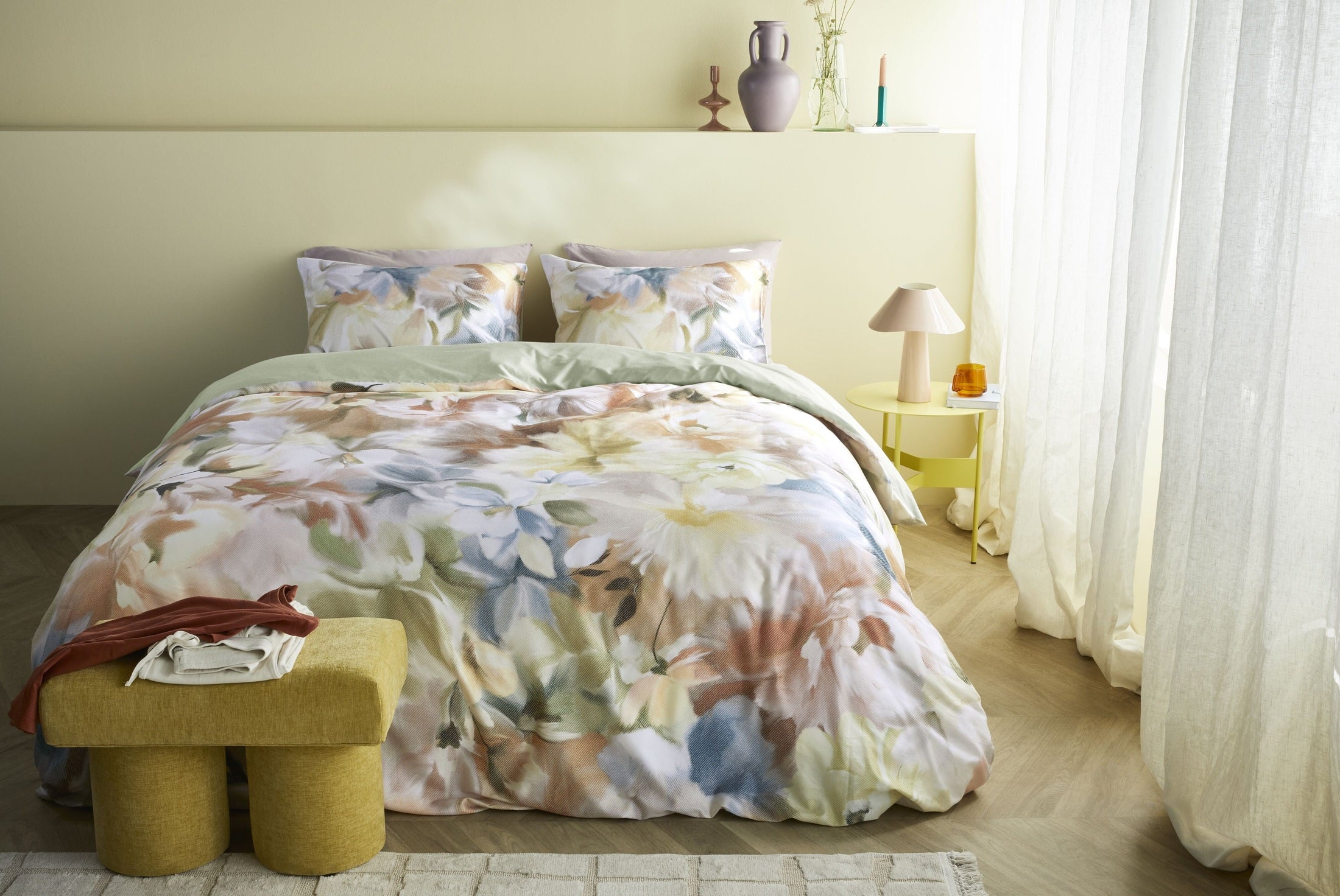 Beddinghouse Dekbedovertrek Satijn Whita - Multi