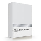 Romanette hoeslaken velours Silver #kleur_silver