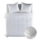 Yellow dekbedovertrek Suite New York Blanc de Blanc lyocell