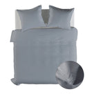 Yellow dekbedovertrek Suite New York Delicate Blue lyocell