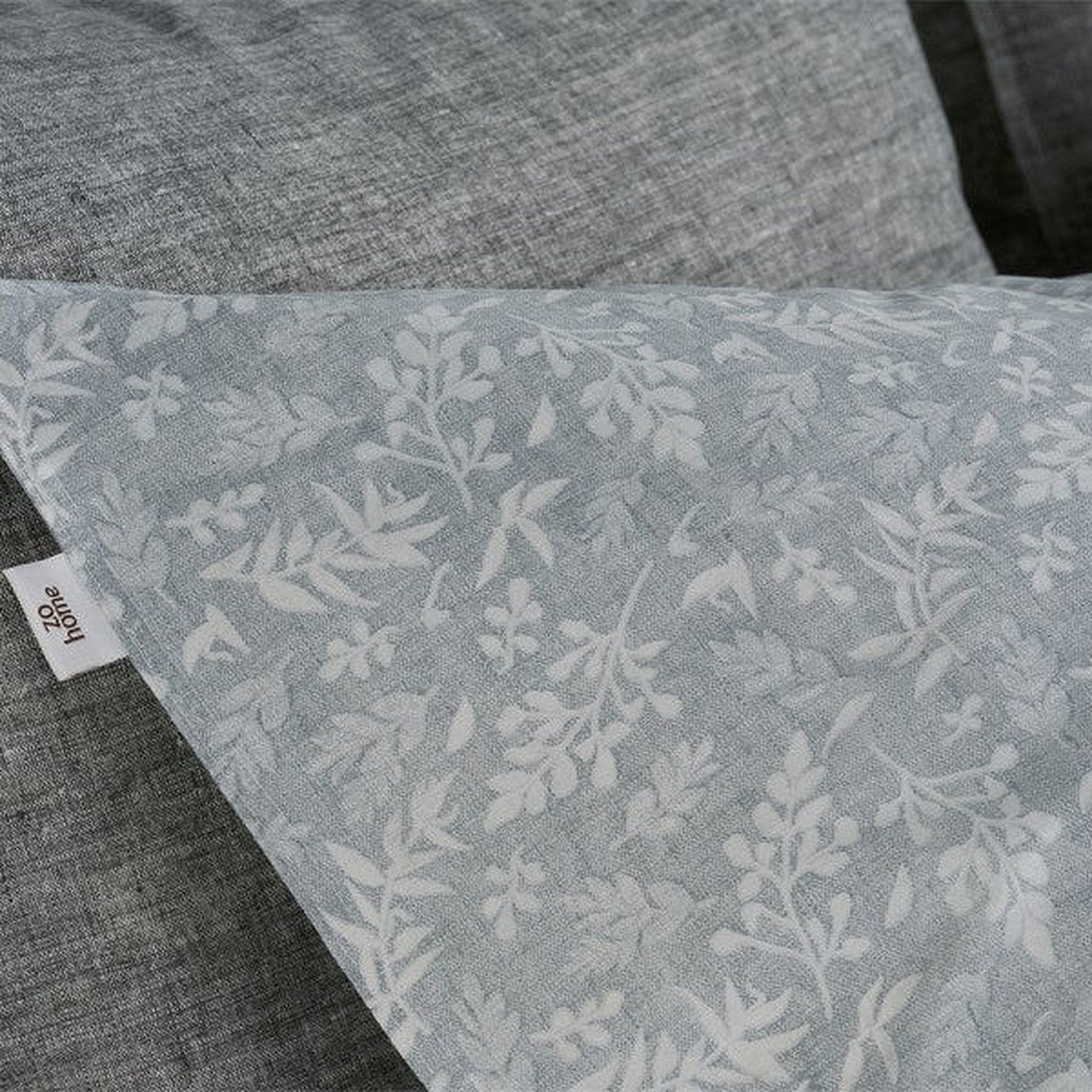 Zo Home dekbedovertrek katoen Petali di Lino Denim