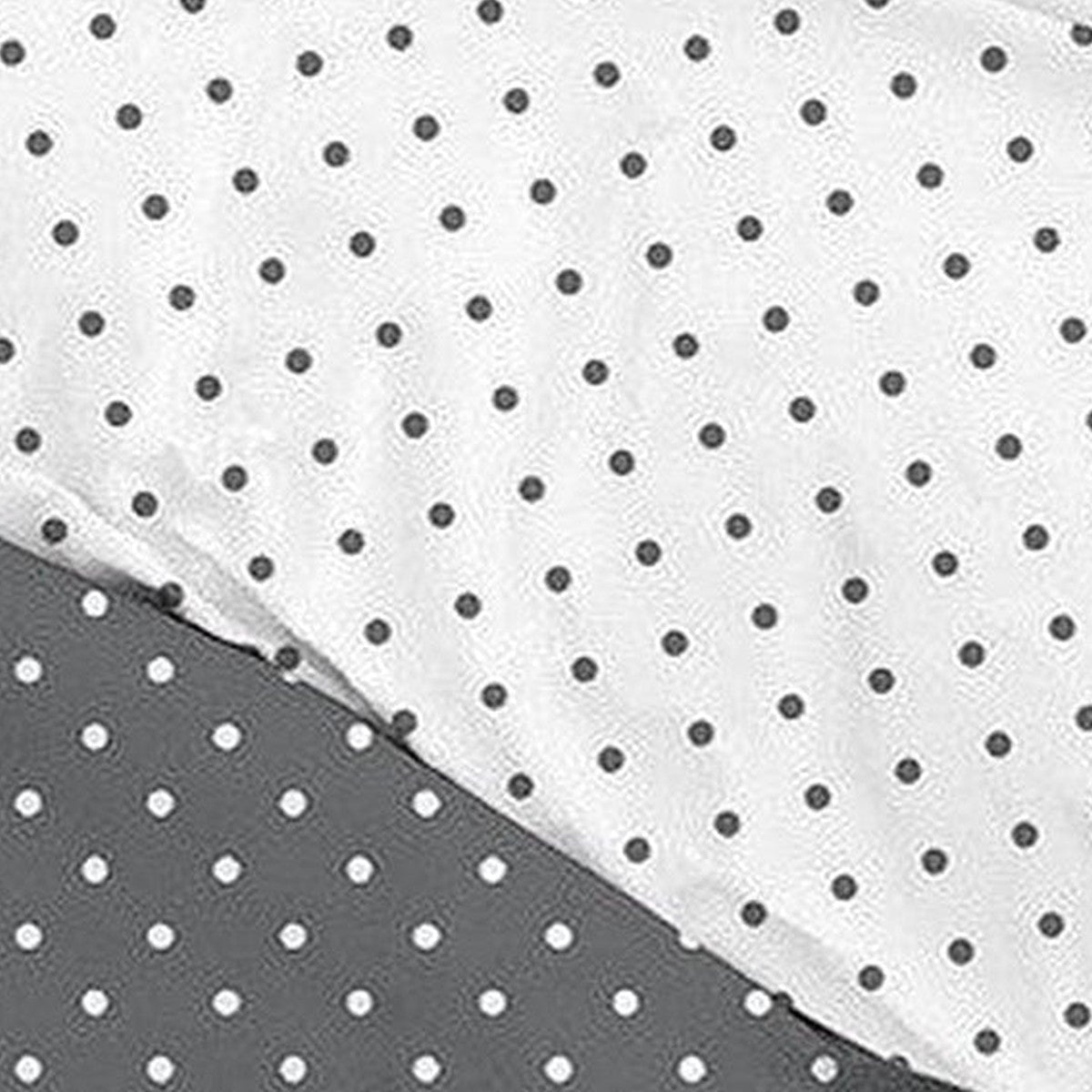 Zo Home dekbedovertrek katoen Punta di Cotone Pewter Grey