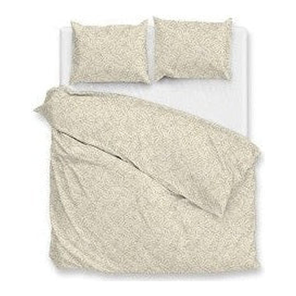 Zo Home dekbedovertrek percale Floreala Cool beige