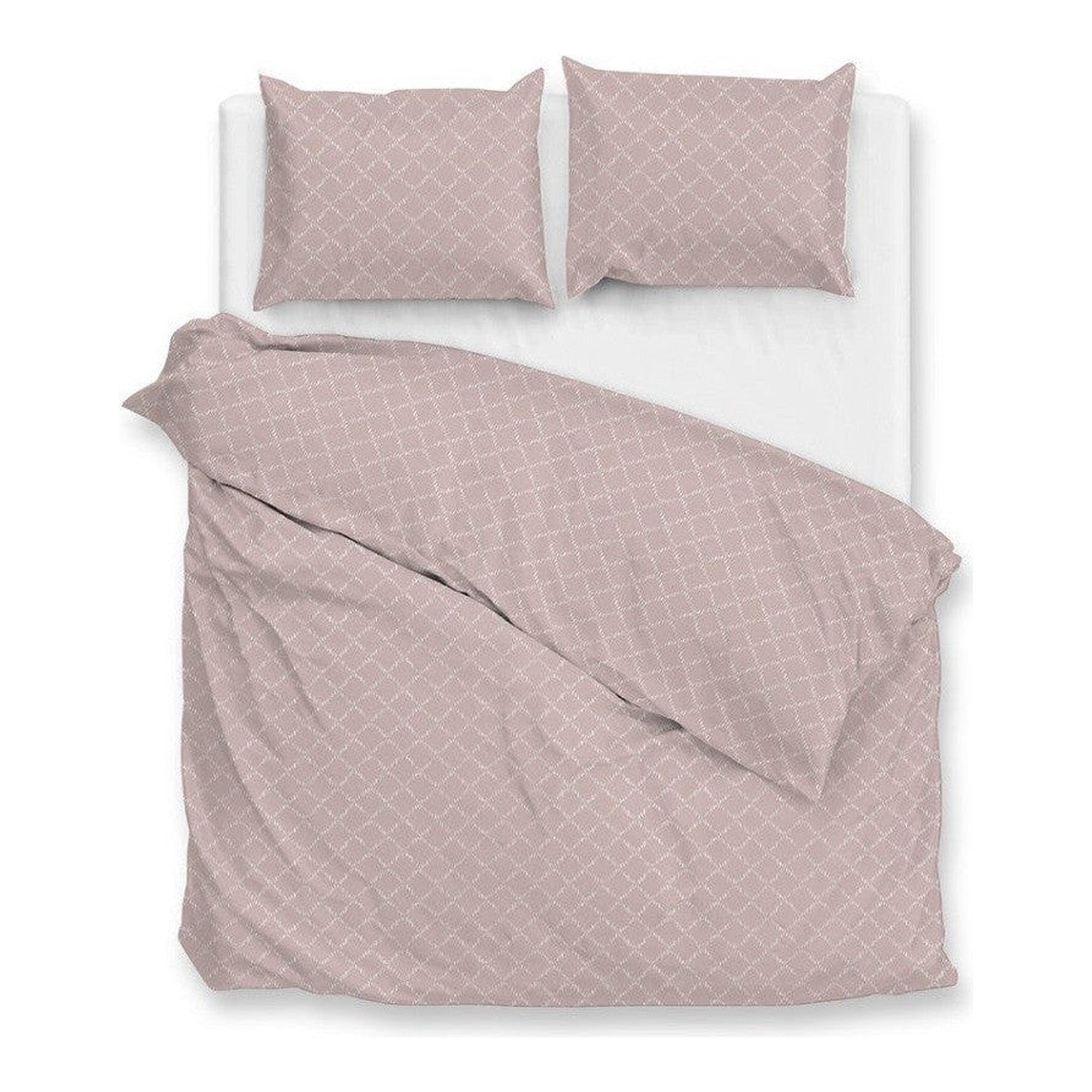 Zo Home dekbedovertrek satijn Linea di Satinado Shady Pink