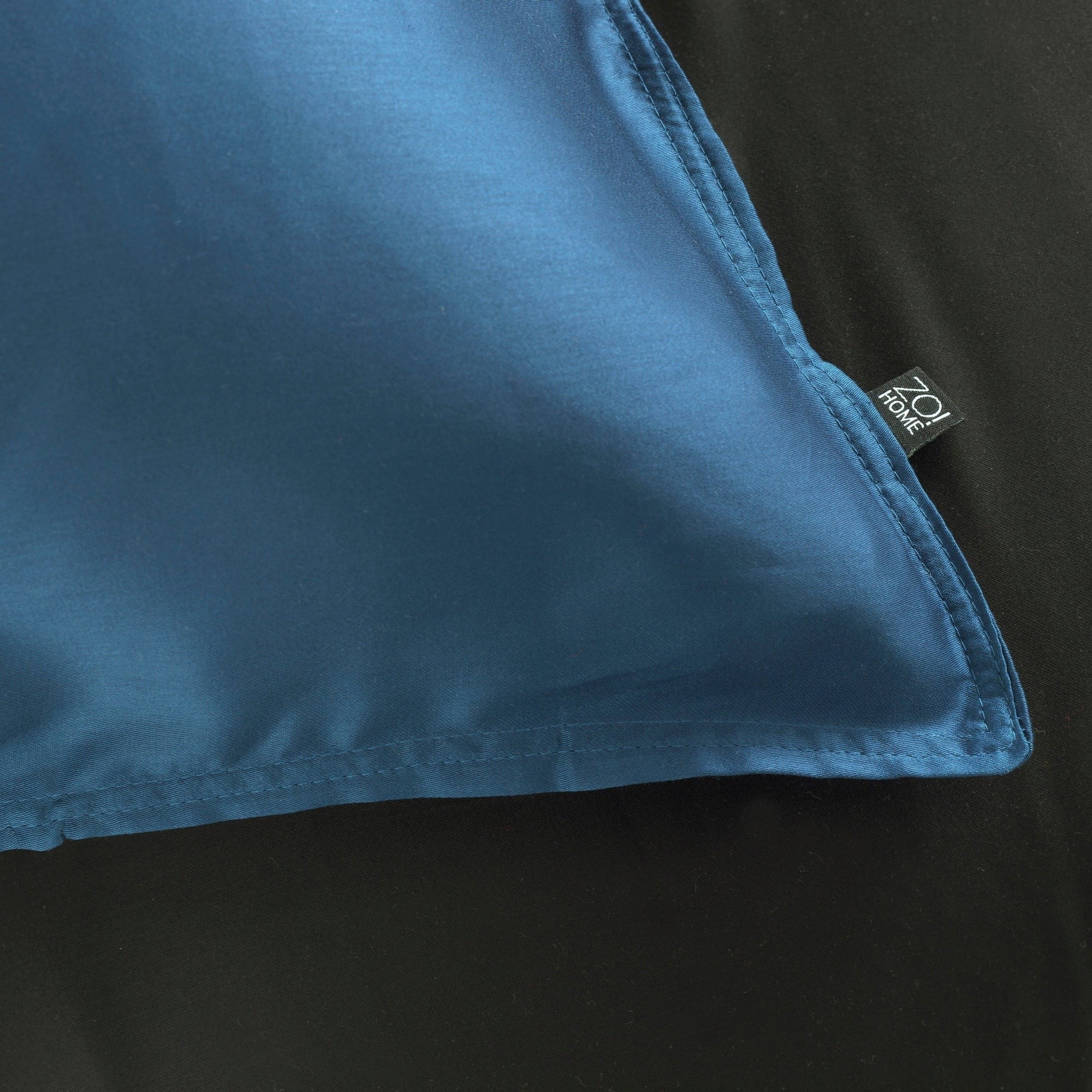 Zo Home dekbedovertrek satijn Satinado Evening Blue