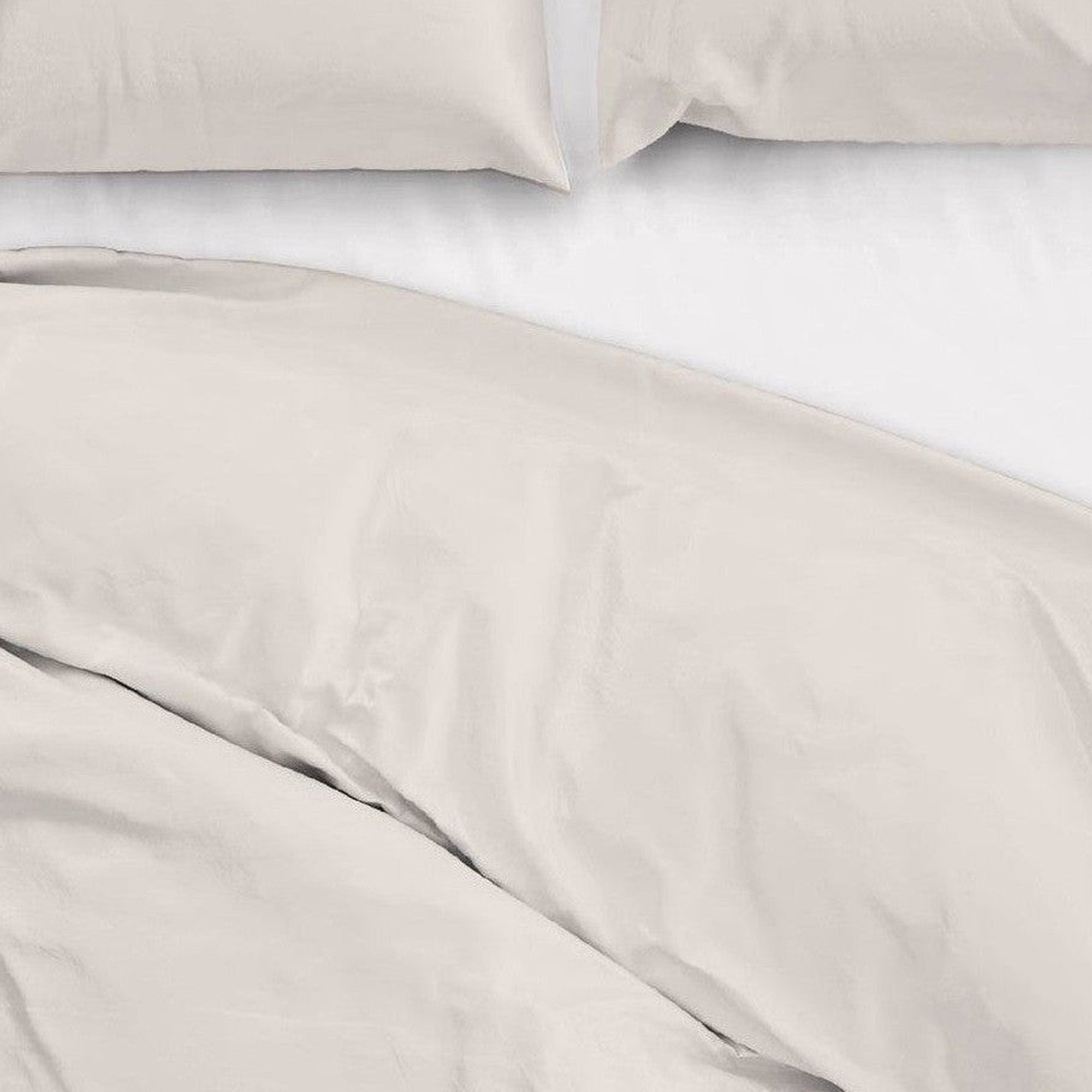 Zo Home dekbedovertrek satijn Satinado Off-White