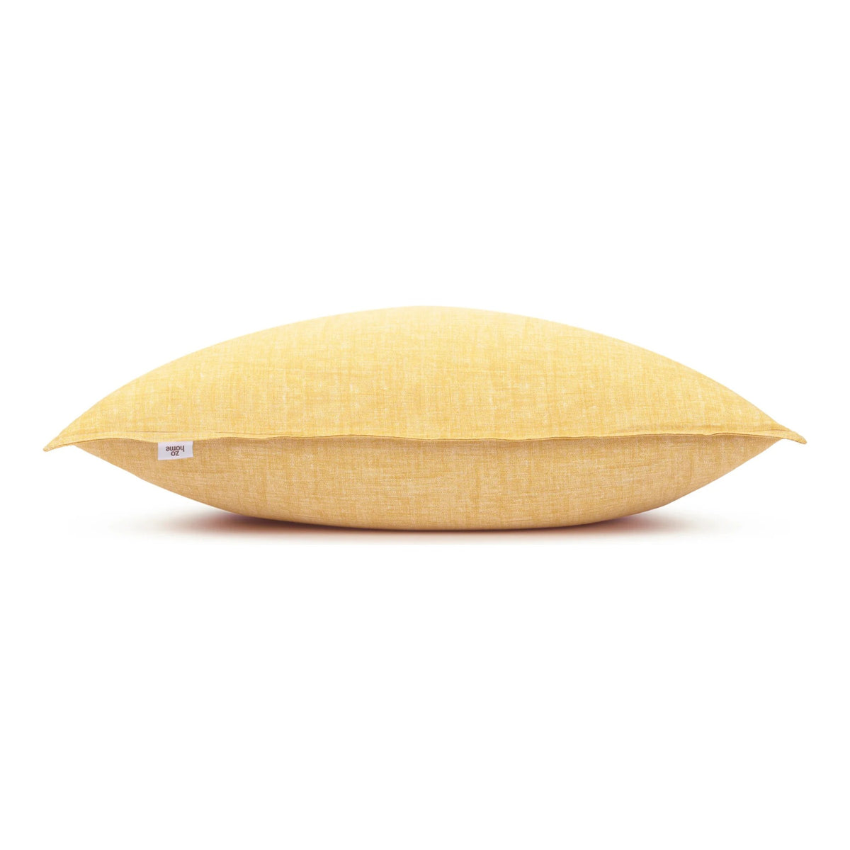 Zo Home kussensloop Lino Aspen Yellow katoen