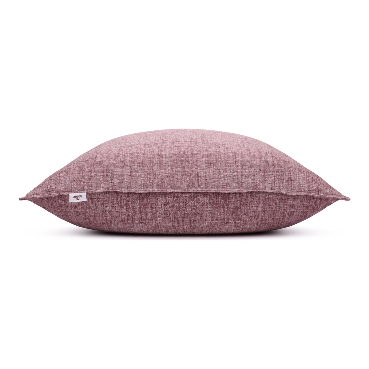 Zo Home kussensloop Lino Wine Red katoen